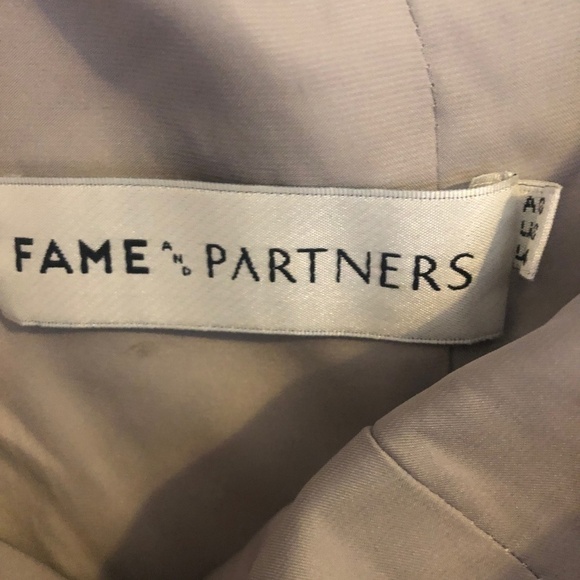 Fame and Partners One Shoulder Long Dress 4 - Picture 2 of 8